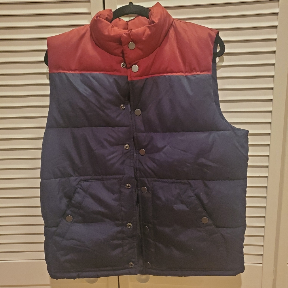 Old Navy Colorblocked Puffer Vest